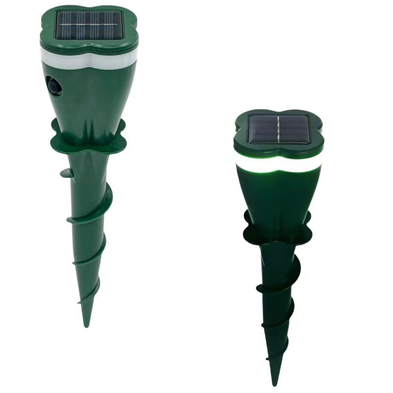 Solar Ultrasonic Animal Repeller 🌞 Outdoor Pest Deterrent for Yard, Garden & Lawn 🐾