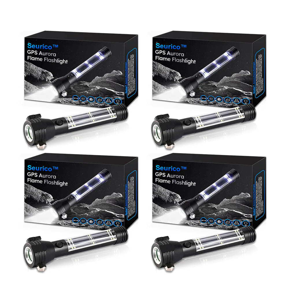 Seurico™GPS Aurora Flame Flashlight