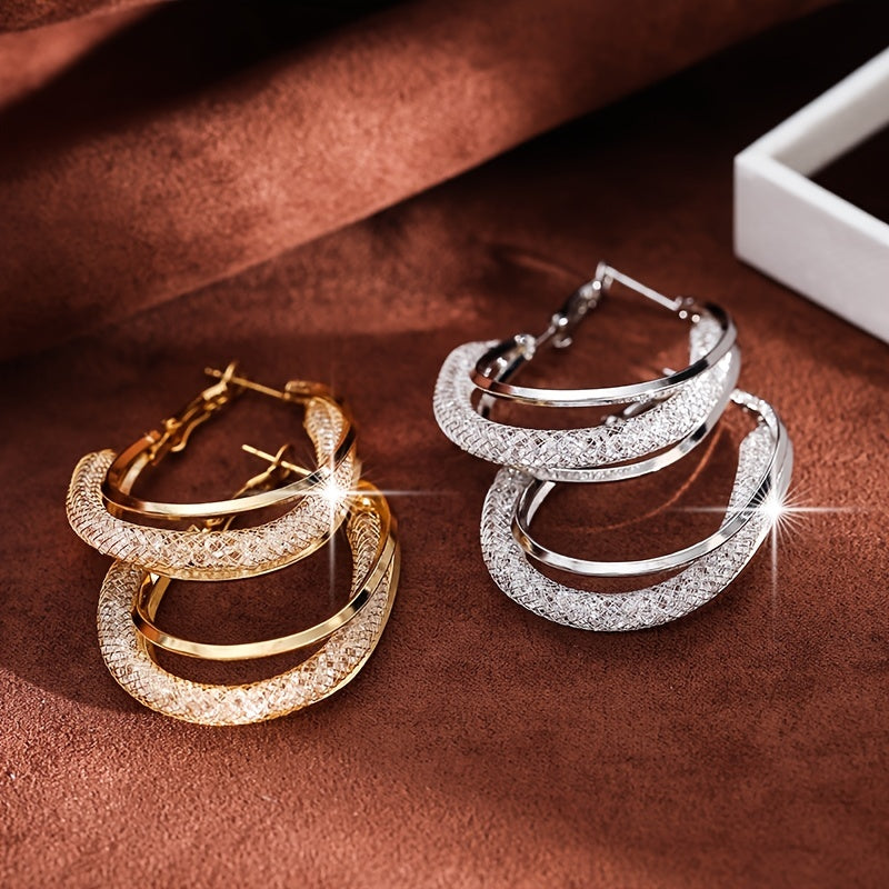 🎄Christmas Sale - 49% OFF🎁 Seurico™Lymphatic fashion Oval Earrings