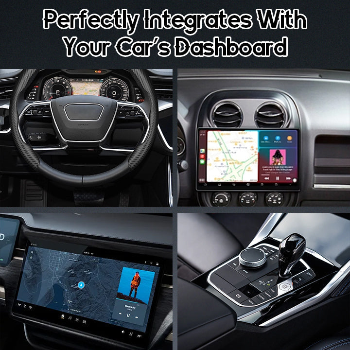 Seurico™ AutoStream Pro: Smart Wireless Car Entertainment System, Compatible with Android Auto