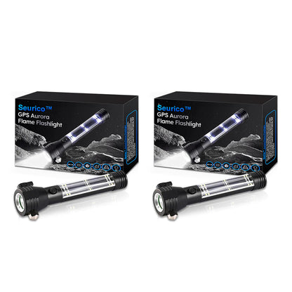 Seurico™GPS Aurora Flame Flashlight