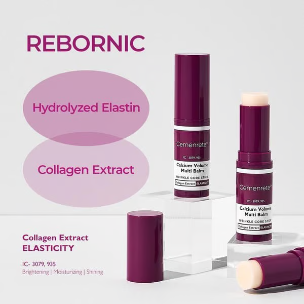 🔥 #1 Bestselling--Cemenrete Calcium Multi Balm 💫 Anti-Aging & Firming Korean Skincare Stick