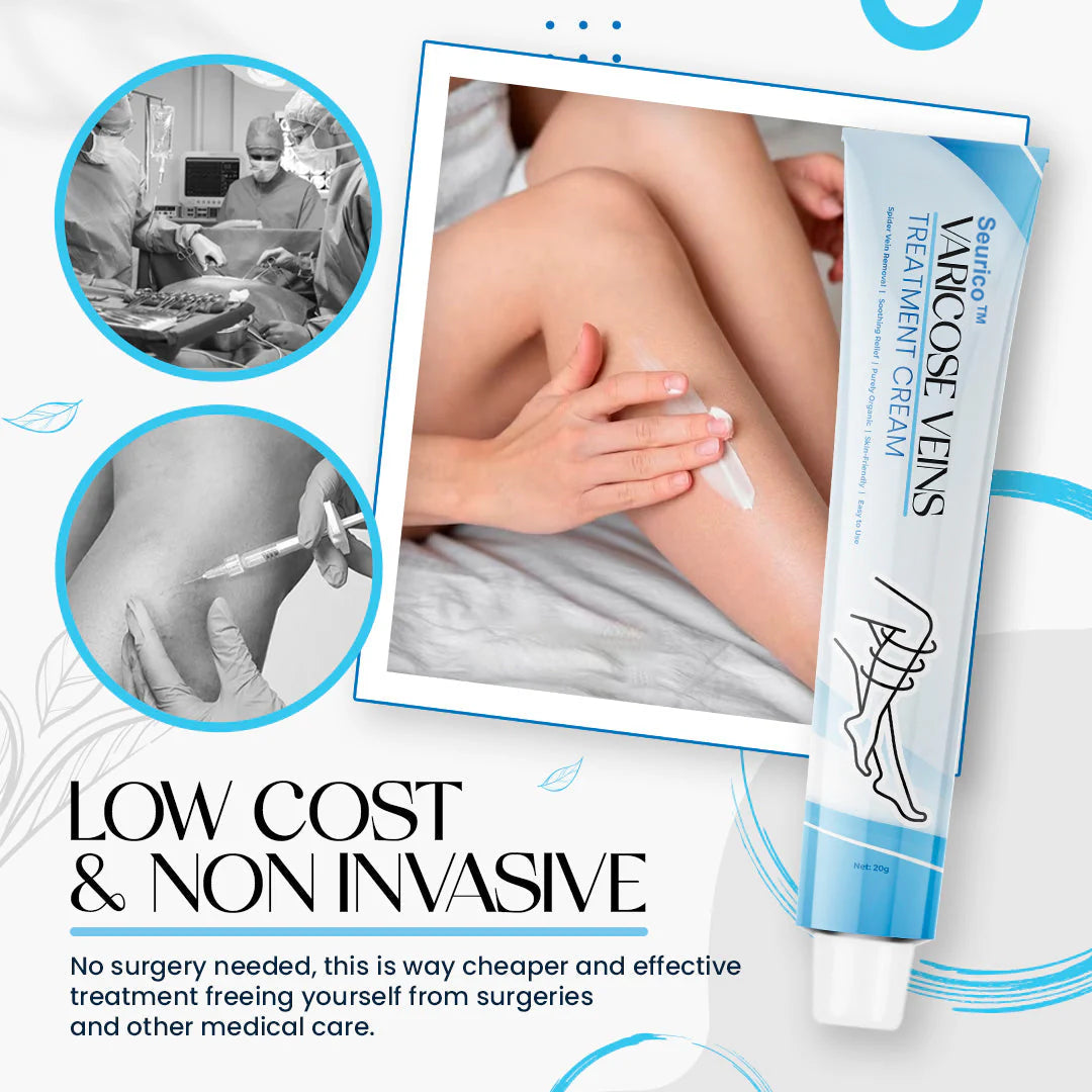 Seurico™Varicose Veins Treatment Cream ✅ Dermatologist Recommended