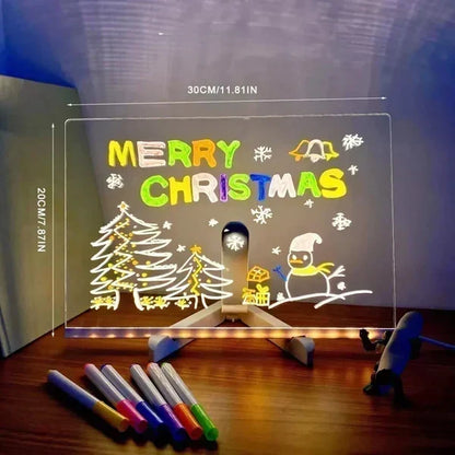 🎨LED Drawing Board🎁Buy 1, Get Up to 7 Color Pens Free