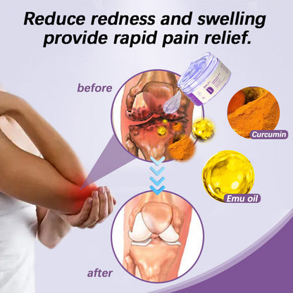 ODALIT™ Turmeric & Emu Oil Arthritis Soothing Pain Relief Massage Gel