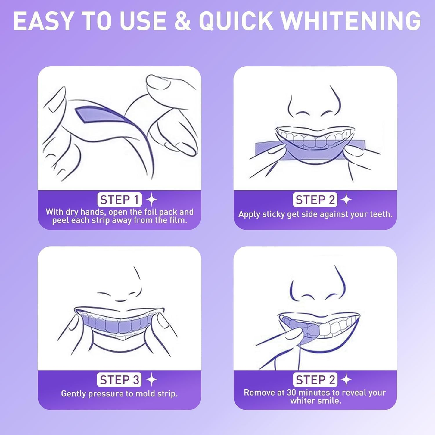 🦷V36 Whitening Strips – Professional Teeth Whitening at Home