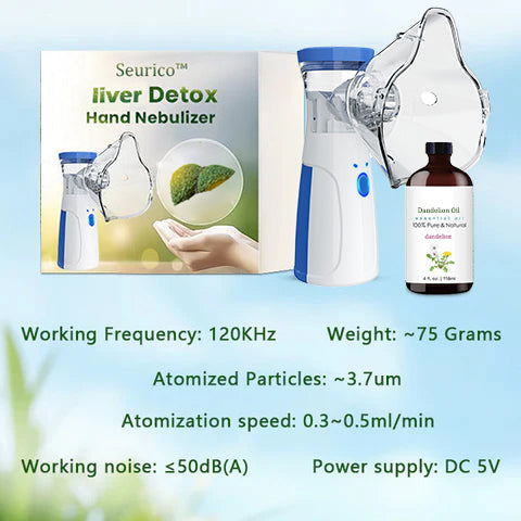 Dandelion-Infused Liver Detox Nebulizer for Advanced Liver Care