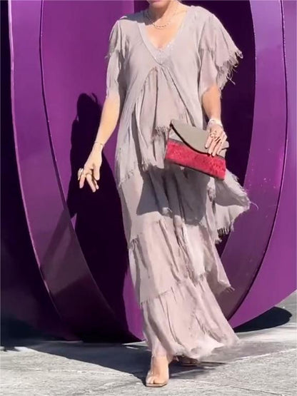 💃Elegant V-neck Maxi Dress