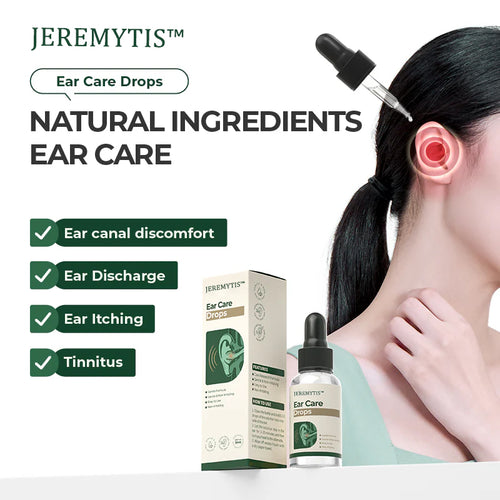 Ear Care Drops – Plant-Based Formula