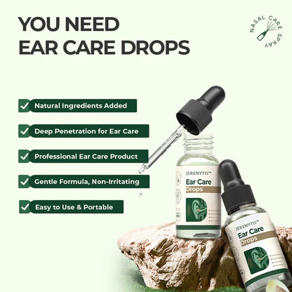Ear Care Drops – Plant-Based Formula