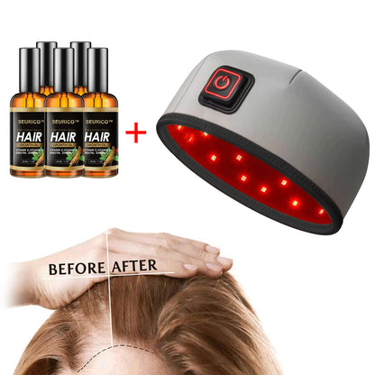 🔥Seurico™ Patented🔥 Red Light Therapy Hair Growth Cap