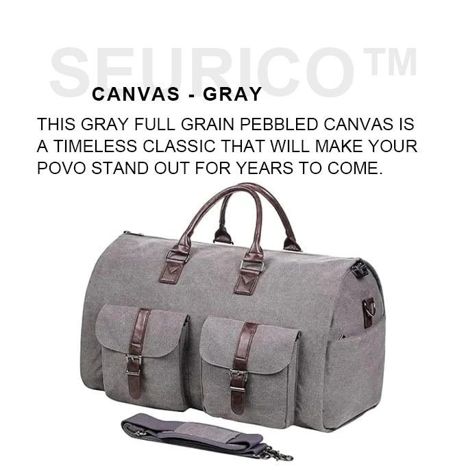 🧳 THE CONVERTIBLE DUFFLE GARMENT LUGGAGE