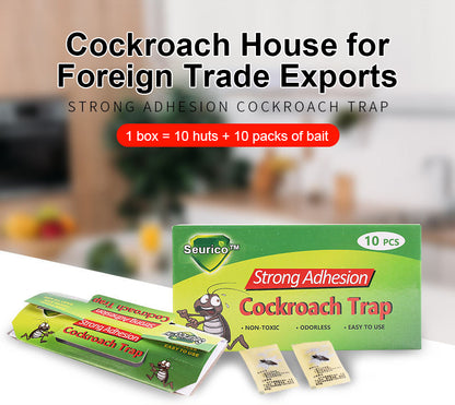 Seurico™ Cockroach House non-toxic, home-use cockroach stickers with powerful nest-destroying effect
