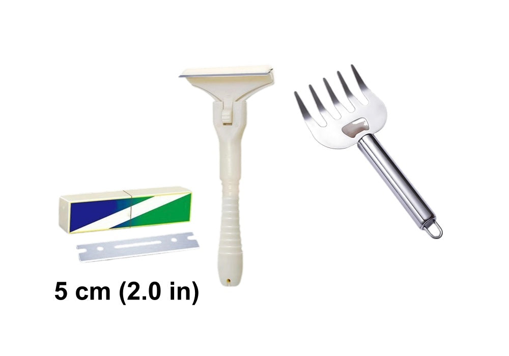 🥩🔥 UP TO 45% OFF! Stainless Steel Meat Scraper – Easy Fat & Fascia Removal Tool for Beef & Pork 🔪✨