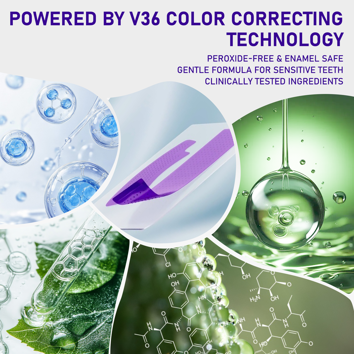 🦷V36 Whitening Strips – Professional Teeth Whitening at Home