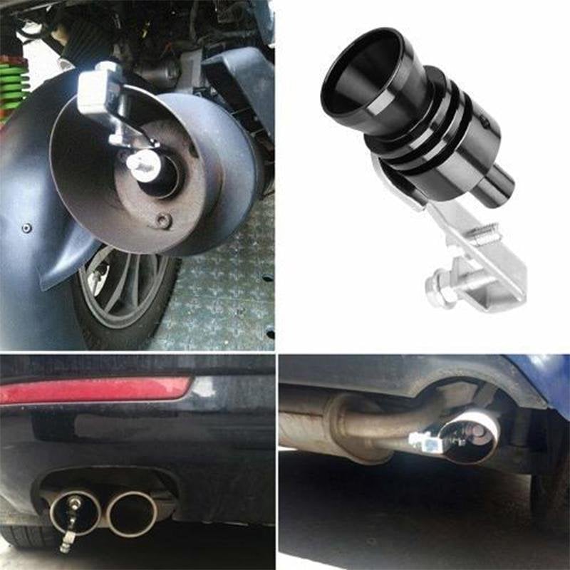 Exhaust Roar Sound Maker 🔥 Universal Car & Motorcycle Tailpipe Sound Whistle