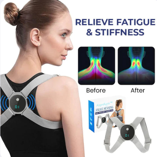 AlignAura™ EMS Angle Sensing Posture Correction Device