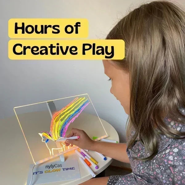 🎨LED Drawing Board🎁Buy 1, Get Up to 7 Color Pens Free