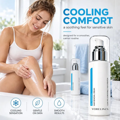 🥳2026 HOT SALE❄️🌸 Ice-Cooling Hair Removal Cream – instantly soothes sensitive skin. ✨