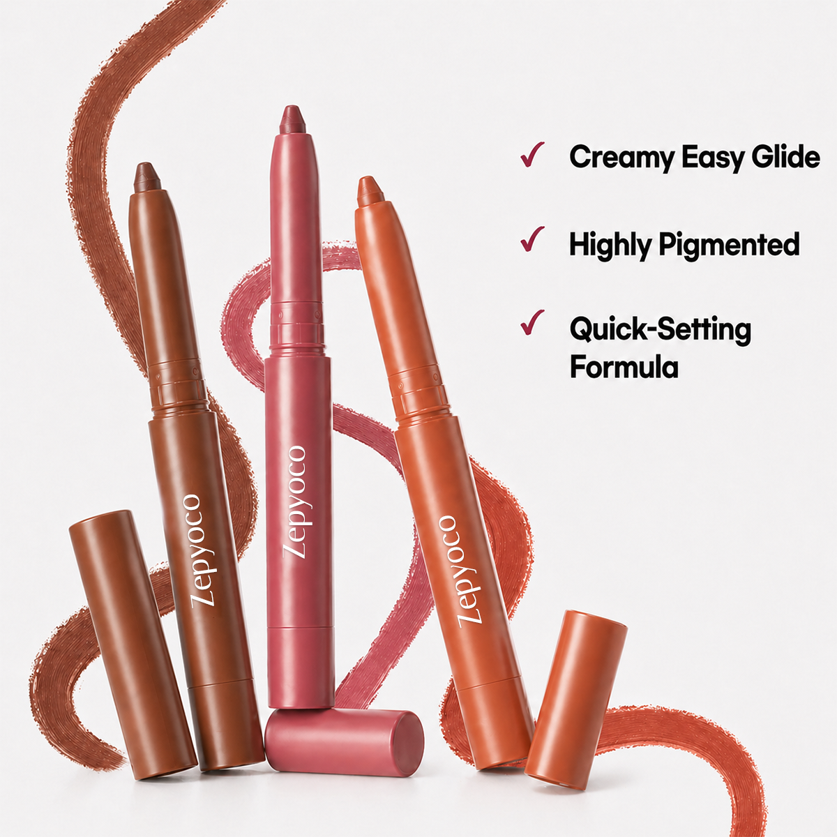 💋 Easy Glide Creamy Lip Liner – Smooth, Long-Lasting Definition for Fuller-Looking Lips ✨