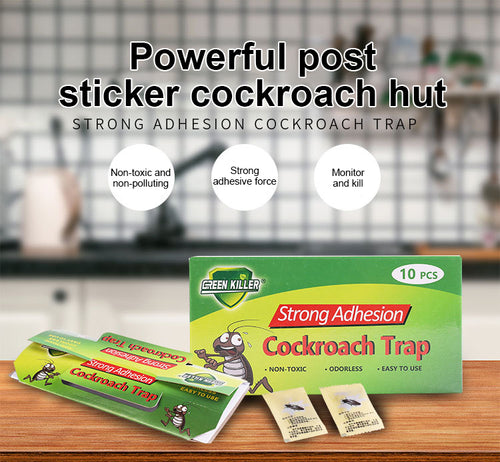 Seurico™ Cockroach House non-toxic, home-use cockroach stickers with powerful nest-destroying effect