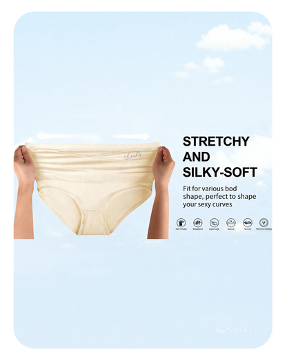 Tummy Control Shapewear Panties ✨ Crossover Waist Design for a Smooth, Confident Fit