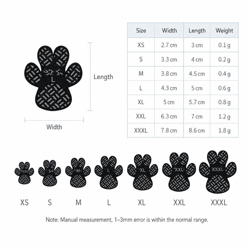 Anti-Slip Dog Paw Grips
