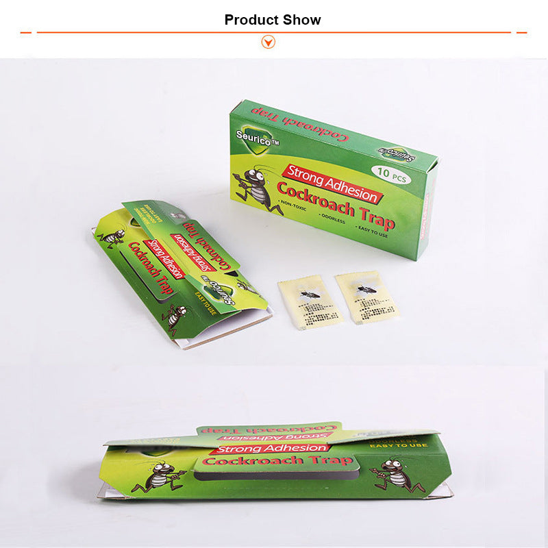 Seurico™ Cockroach House non-toxic, home-use cockroach stickers with powerful nest-destroying effect