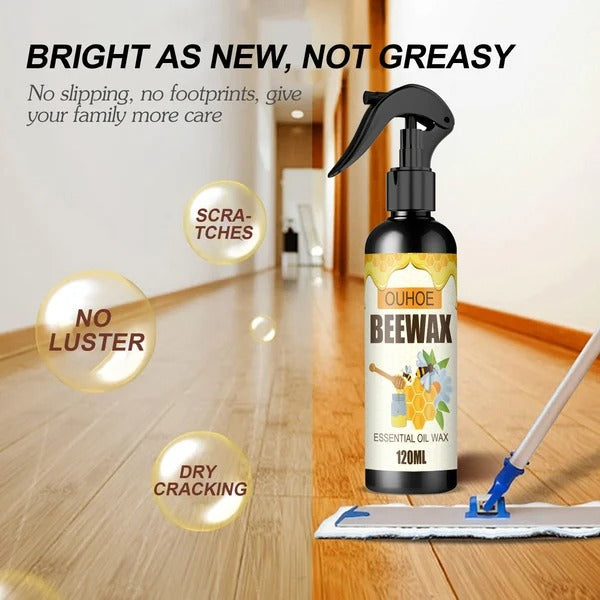 🐝 Buy 1 Get 1 Free Beeswax Wood Polish Spray – Restore Shine & Refresh Furniture Fast ✨