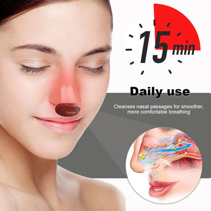 Seurico™ INSTANT RespiRelief red light nasal therapy device