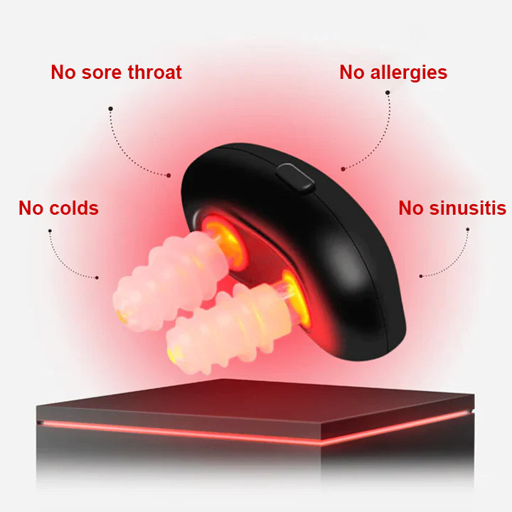 Seurico™ INSTANT RespiRelief red light nasal therapy device