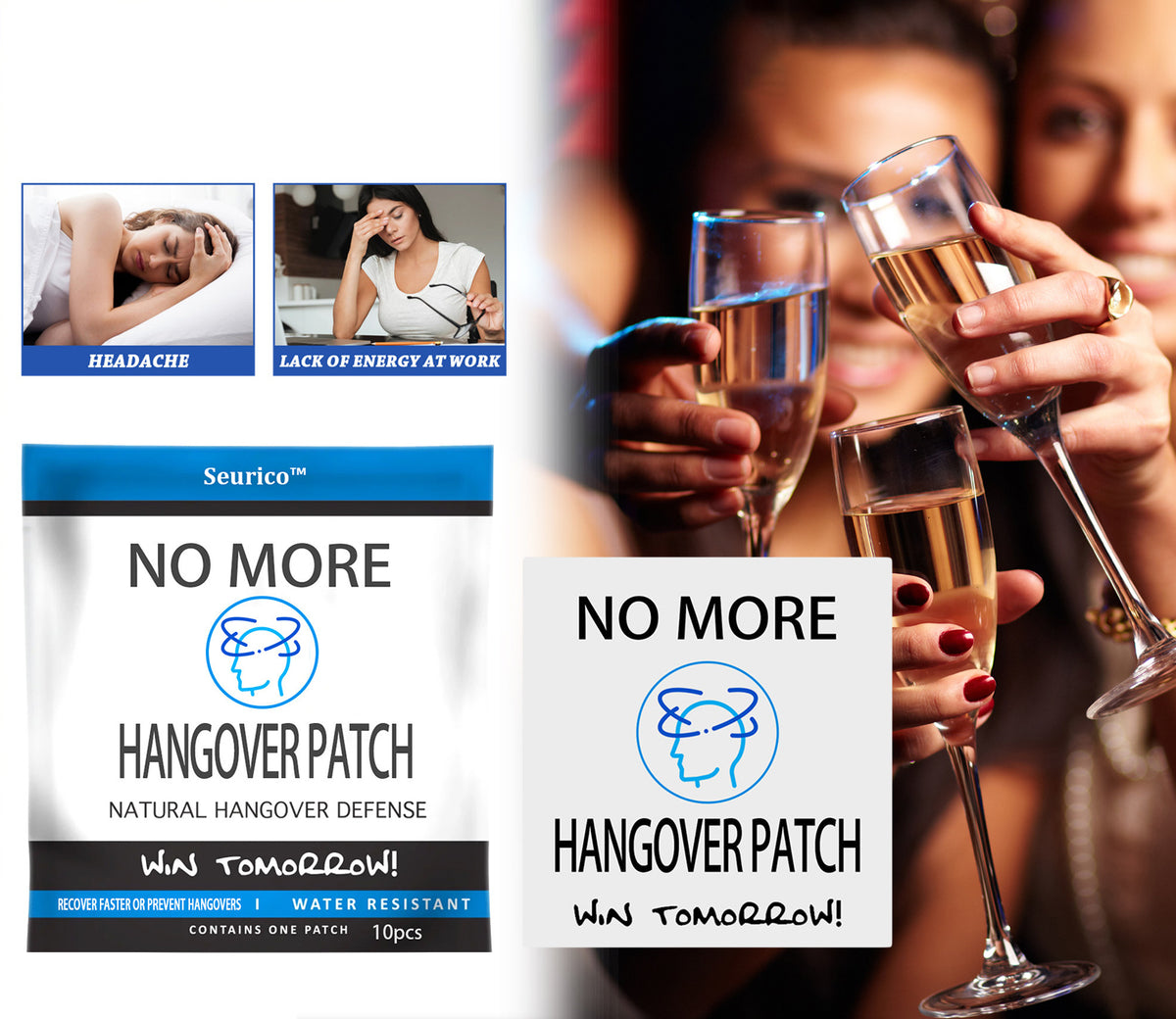 Seurico™ 🔥Hangover Relief Patches