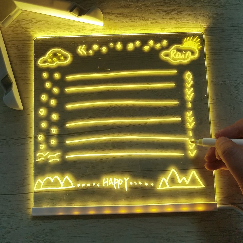 🎨LED Drawing Board🎁Buy 1, Get Up to 7 Color Pens Free