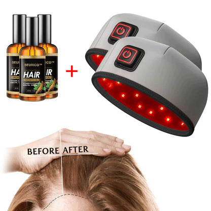 🔥Seurico™ Patented🔥 Red Light Therapy Hair Growth Cap