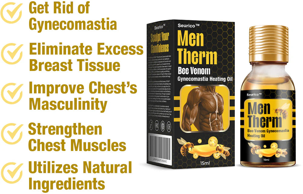SEURICO™ MenTherm Bee Venom Gynecomastia Heating Oil