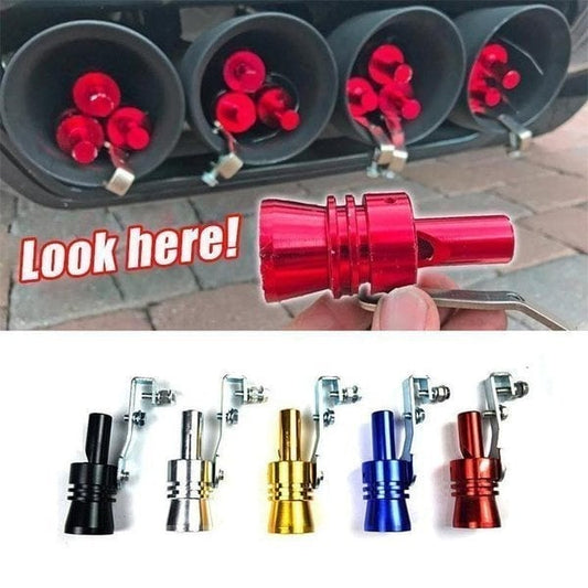 Exhaust Roar Sound Maker 🔥 Universal Car & Motorcycle Tailpipe Sound Whistle