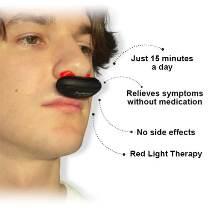 Seurico™ INSTANT RespiRelief red light nasal therapy device
