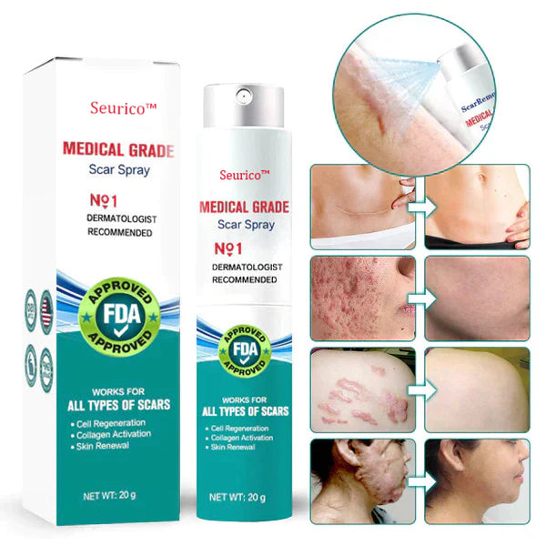 Seurico™ Advanced Scar Remove Spray（For example Acne Scars, Surgical Scars and Stretch Marks ）