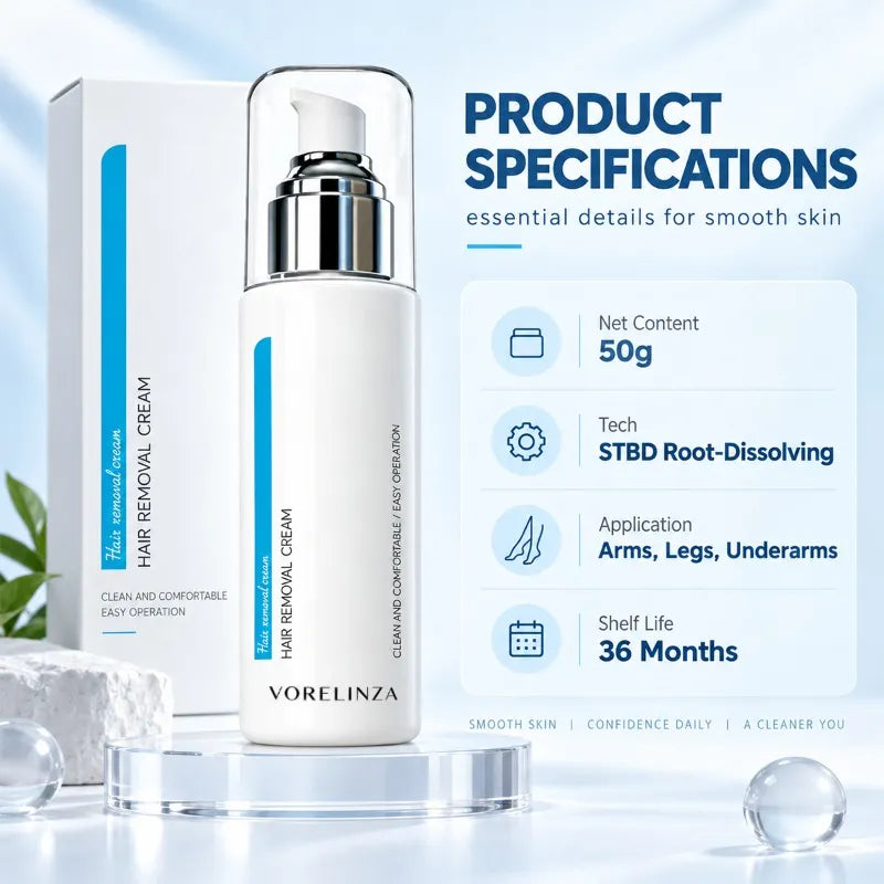 🥳2026 HOT SALE❄️🌸 Ice-Cooling Hair Removal Cream – instantly soothes sensitive skin. ✨
