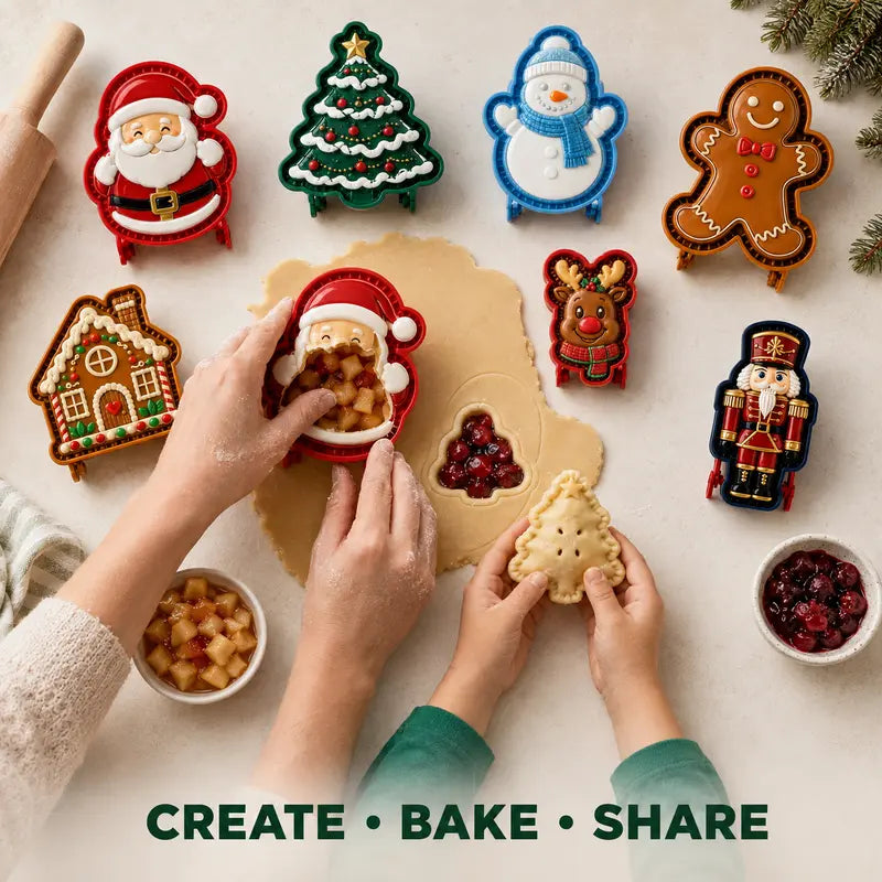 Christmas Mini Pie Mold Collection