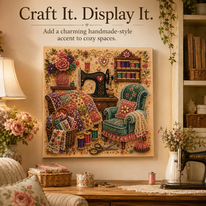 🔥Last Day Buy X Get X Free 🔥Almost Gone-💥✨ Cozy Hobby Rooms 3D Diamond Art Kit