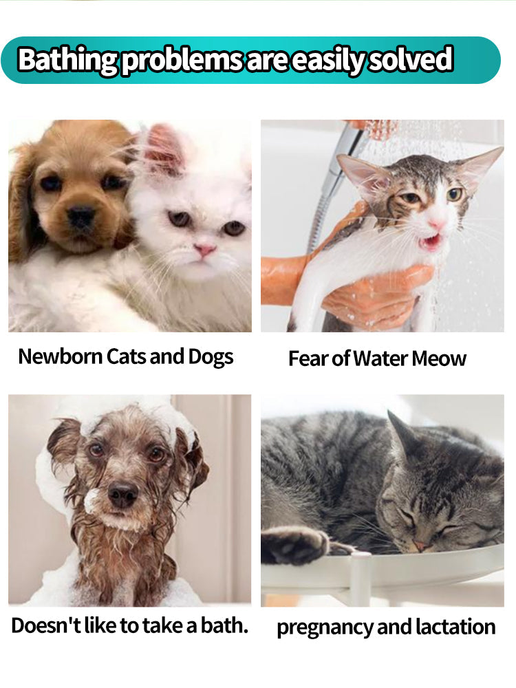 Rinse-Free Pet Grooming Wet Wipes