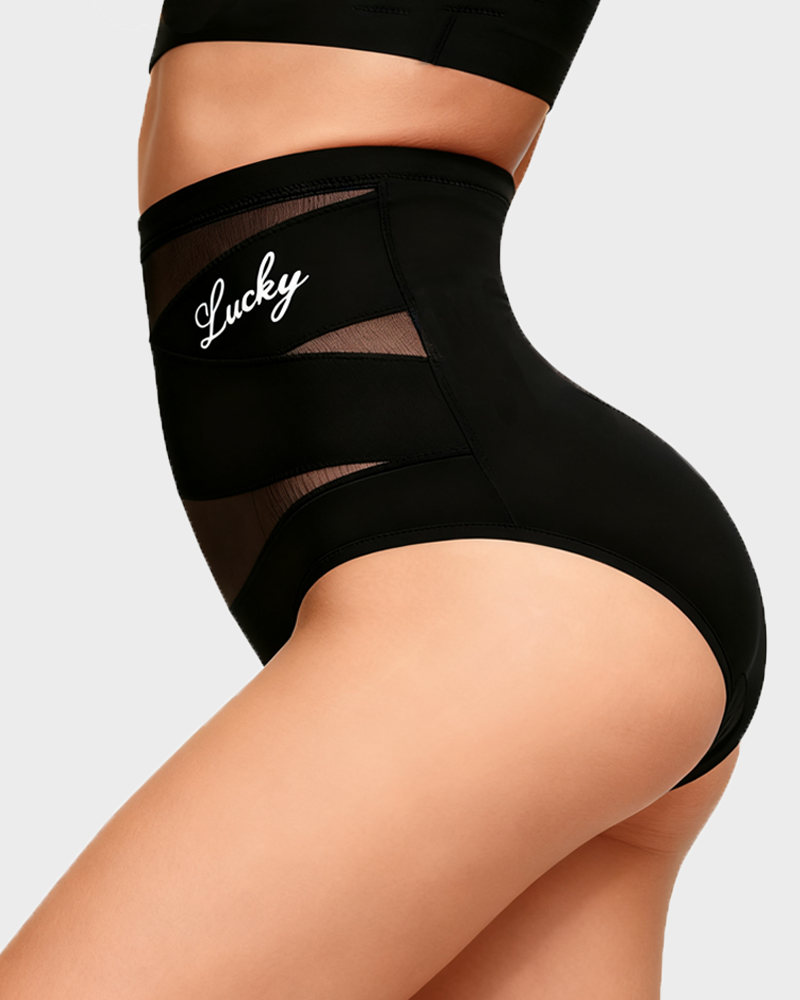Tummy Control Shapewear Panties ✨ Crossover Waist Design for a Smooth, Confident Fit