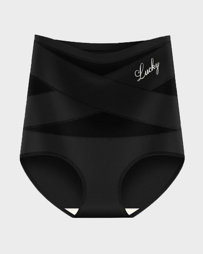 Tummy Control Shapewear Panties ✨ Crossover Waist Design for a Smooth, Confident Fit