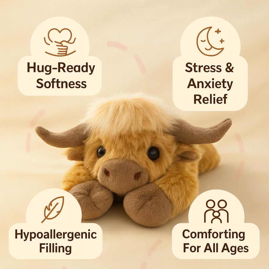 Highland Cow Plushy