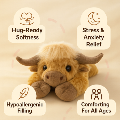 Highland Cow Plushy
