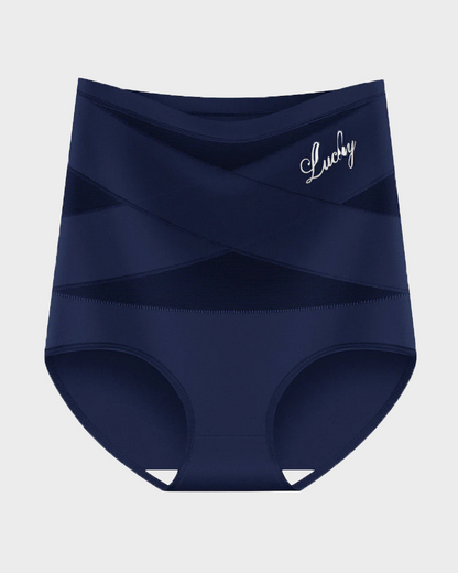 Tummy Control Shapewear Panties ✨ Crossover Waist Design for a Smooth, Confident Fit