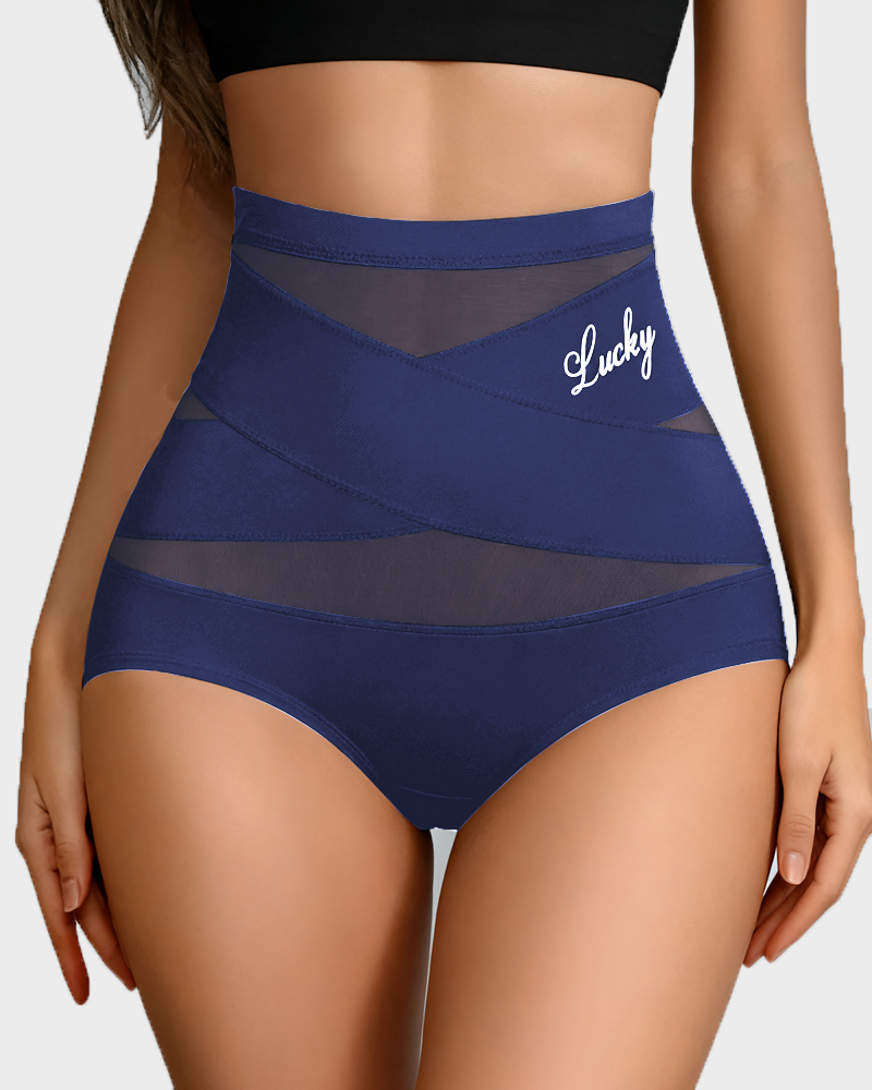Tummy Control Shapewear Panties ✨ Crossover Waist Design for a Smooth, Confident Fit