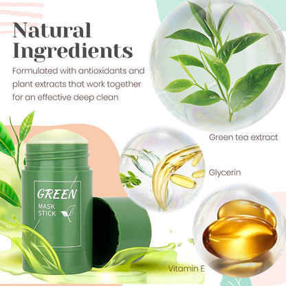 Seurico™ Green Tea Cleansing Mask Bar（Limited Time Discount 🔥 Last Day）
