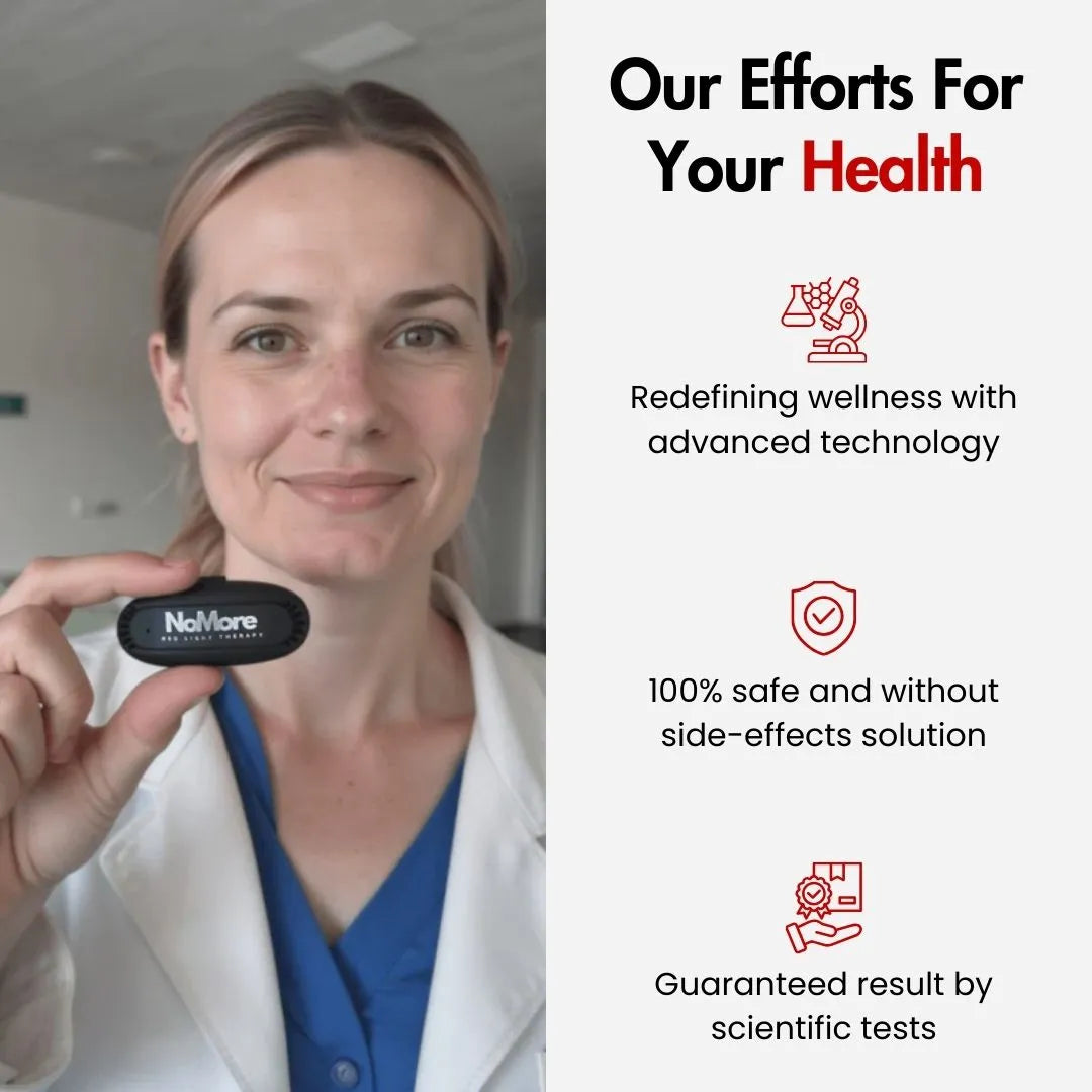 NoMoreColds-10-Minute Red Light Therapy for Cold & Sinus Relief